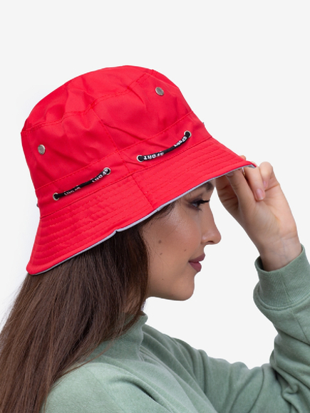 Dámská čepice  typu bucket hat Shelovet červená