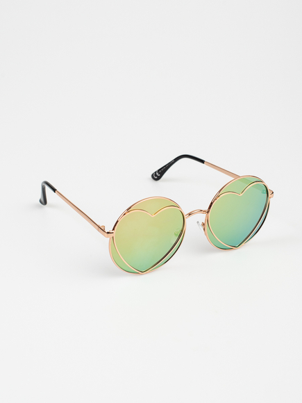Kulaté barevné sluneční brýle