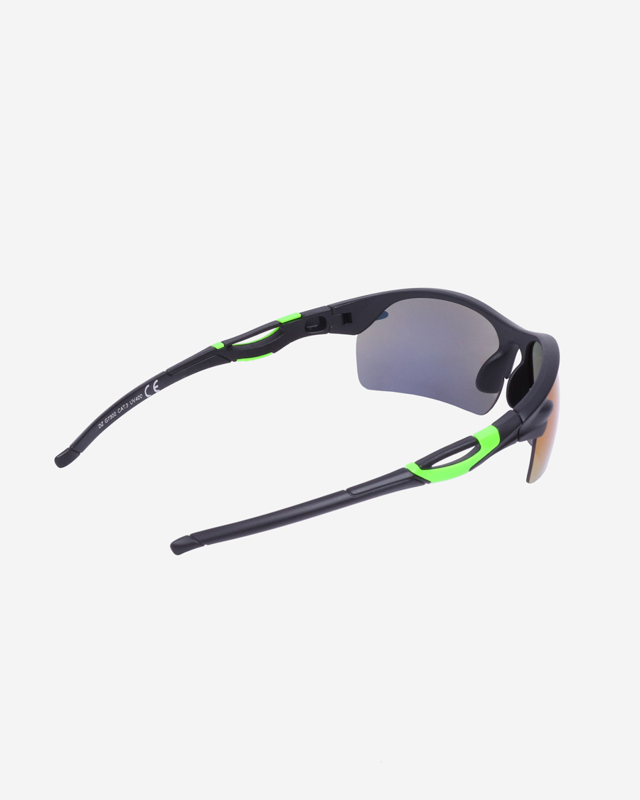 Zelené sportovní sluneční brýle