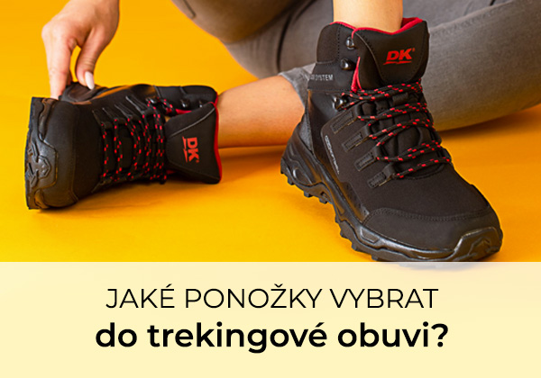 Jaké ponožky vybrat do trekingové obuvi?