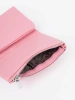 Malá růžová peněženka dámská z ekokůže