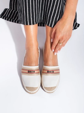 Bílé dámské espadrilky BIG STAR LL274893