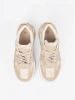 Sneakersy dámské s krajkou béžové