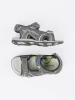 Chlapecké šedé sandály