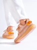 Textilní sneakersy na platformě