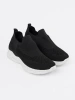Lehké sportovní boty nazouvací černé