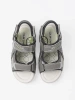 Chlapecké sandály v šedé barvě