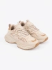 Sneakersy světle béžové dámské na platformě