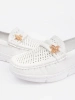 Bílé mokasíny lehké se spinkou