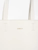 Velká bílá kabelka shopperka s cvoky