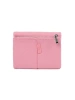Malá růžová peněženka dámská z ekokůže