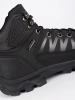Černé pánské trekové boty na šněrování