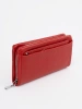 Červená velká peněženka dámská